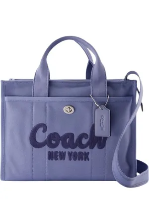 Coach Taske, Dame, Blå, ONE SIZE, Bomuld, Cotton Cargo Tote