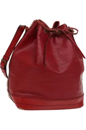 LOUIS VUITTON Pre-owned, Dame, Rød, ONE SIZE, Uld, Pre-owned Laeder louis-vuitton-tasker