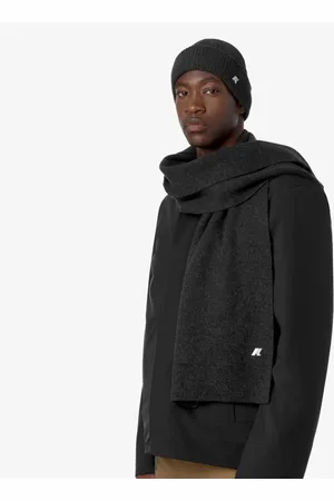 K-Way Tilbehør, Herre, Sort, ONE SIZE, Uld, Etienne Cardigan Stitch Wool Pure Melange