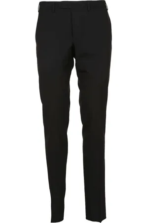 Biagio Santaniello Bukser, Herre, Sort, M, Uld, Navy Blue Wool Shorts Bermuda