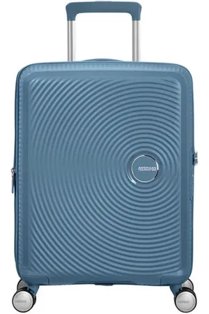 American Tourister Kuffert, unisex, Blå, ONE SIZE, Udvidelig Soundbox Trolley med TSA-lås
