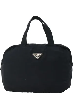 Prada Pre-owned, Dame, Blå, ONE SIZE, Nylon, Pre-owned nylon hndtasker