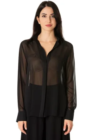 alma sanchez Bluser & Skjorter, Dame, Sort, M, Blouses & Bluser