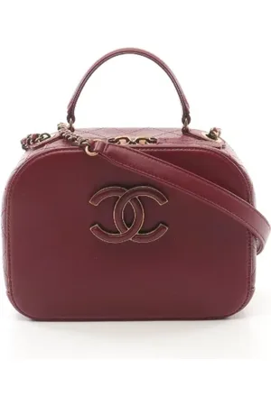 CHANEL Pre-owned, Dame, Brun, ONE SIZE, Uld, Pre-owned Laeder crossbody-tasker