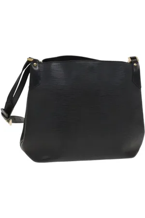 LOUIS VUITTON Pre-owned, Dame, Sort, ONE SIZE, Uld, Pre-owned Laeder louis-vuitton-tasker