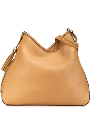 Gucci Pre-owned, Dame, Brun, ONE SIZE, Uld, Pre-owned Laeder gucci-tasker