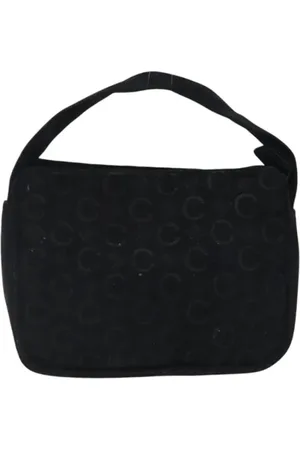 Céline Pre-owned, Dame, Sort, ONE SIZE, Uld, Pre-owned Ruskind hndtasker