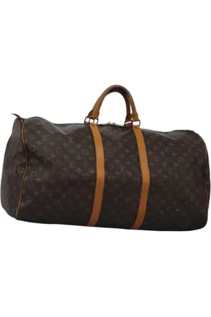 LOUIS VUITTON Pre-owned, Dame, Brun, ONE SIZE, Tyl, Pre-owned canvas tasker