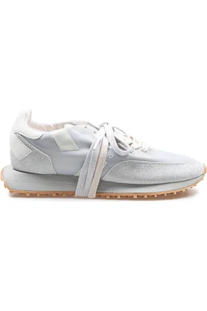 Ghoud Sko, Dame, Grå, 38 EU, Læder, Sølv Glitter Sneakers Rush Starlight