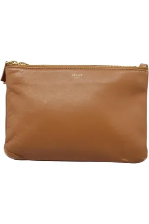 Céline Pre-owned, Dame, Brun, ONE SIZE, Uld, Pre-owned Laeder celine-tasker