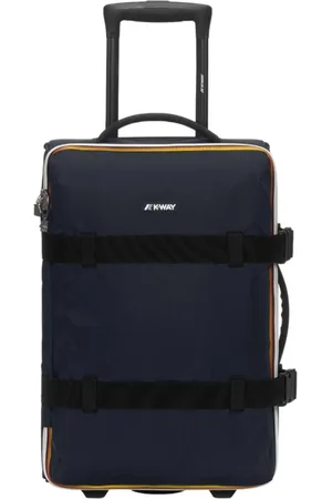 K-Way Kuffert, unisex, Sort, ONE SIZE, Nylon, Rejsetrolley Blossac med funktionelle lommer