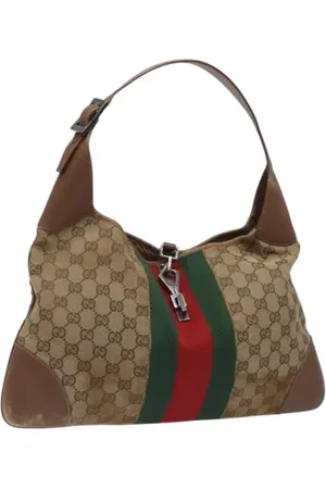 Gucci Pre-owned, Dame, , ONE SIZE, Uld, Pre-owned Canvas gucci-tasker