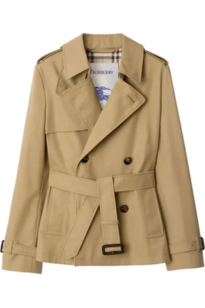 Burberry Frakke, Dame, , M, Bomuld, Trenchcoat
