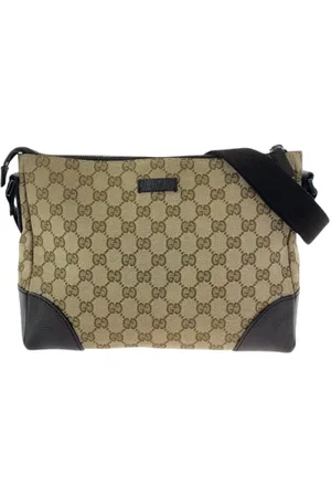 Gucci Pre-owned, Dame, , ONE SIZE, Uld, Pre-owned Canvas gucci-tasker