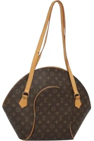 LOUIS VUITTON Pre-owned, Dame, Brun, ONE SIZE, Uld, Pre-owned canvas tasker