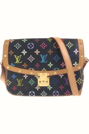LOUIS VUITTON Pre-owned, Dame, Flerfarvet, ONE SIZE, Uld, Pre-owned canvas tasker