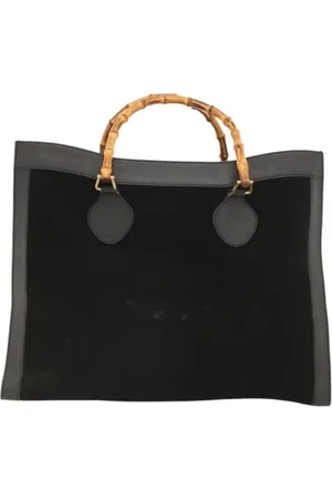 Gucci Pre-owned, Dame, Sort, ONE SIZE, Uld, Pre-owned Ruskind gucci-tasker