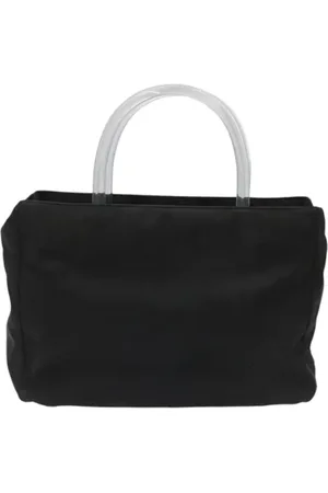 Prada Pre-owned, Dame, Sort, ONE SIZE, Nylon, Pre-owned nylon hndtasker