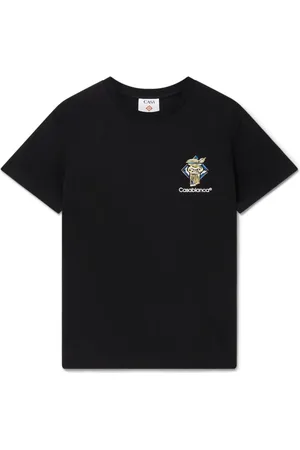 Casablanca Top, Herre, Sort, M, Bomuld, Diamantkolonne Grafisk T-shirt