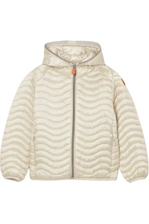 save the duck Jakke, unisex, , 104 CM, Uld, Børn Vandtæt Hættetrøje