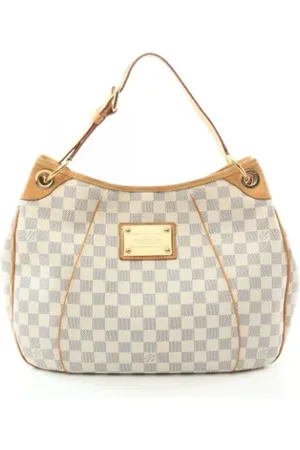 LOUIS VUITTON Pre-owned, Dame, Hvid, ONE SIZE, Uld, Pre-owned Laeder louis-vuitton-tasker