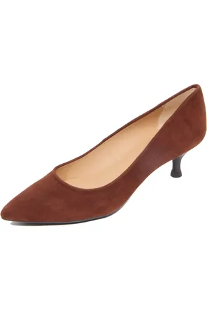 Unisa Sko, Dame, Brun, 36 EU, Suede, Suede sko med 5 cm hæl