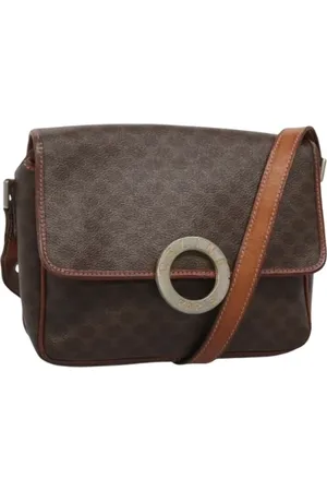 Céline Pre-owned, Dame, Brun, ONE SIZE, Uld, Pre-owned Laeder celine-tasker