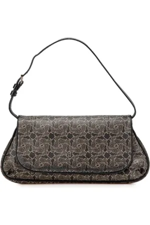 Céline Pre-owned, Dame, Sort, ONE SIZE, Uld, Pre-owned Stof celine-tasker