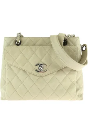 CHANEL Pre-owned, Dame, , ONE SIZE, Uld, Pre-owned Laeder chanel-tasker