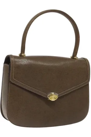 Gucci Pre-owned, Dame, Brun, ONE SIZE, Uld, Pre-owned Laeder hndtasker