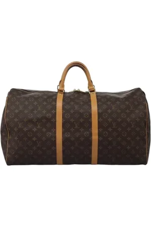 LOUIS VUITTON Pre-owned, Dame, Brun, ONE SIZE, Tyl, Pre-owned canvas tasker