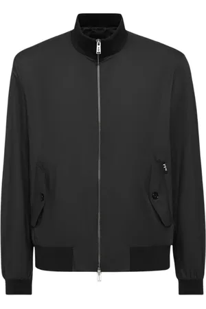 add Jakke, Herre, Sort, 3XL, LET Bomberjakke MED Strikdetaljer