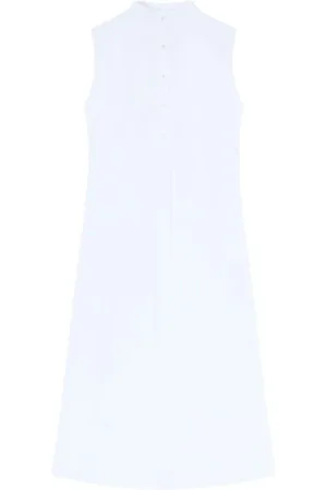 Loulou Studio Kjole, Dame, Hvid, 2XS, Hvid Sommerkjole