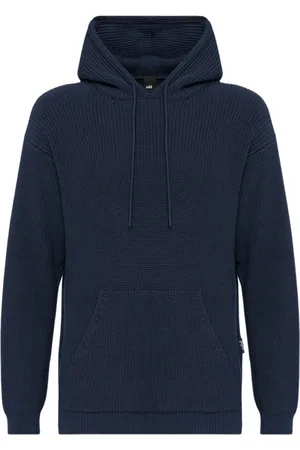 add Strik, Herre, Blå, XL, Bomuld, Strikket Sweatshirt