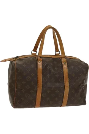 LOUIS VUITTON Pre-owned, Dame, Brun, ONE SIZE, Tyl, Pre-owned canvas tasker