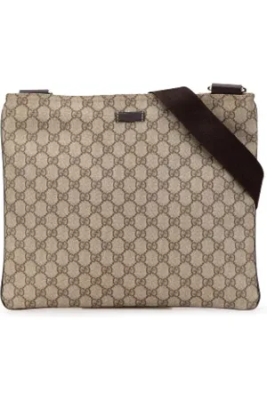 Gucci Pre-owned, Dame, , ONE SIZE, Uld, Pre-owned Stof crossbody-tasker