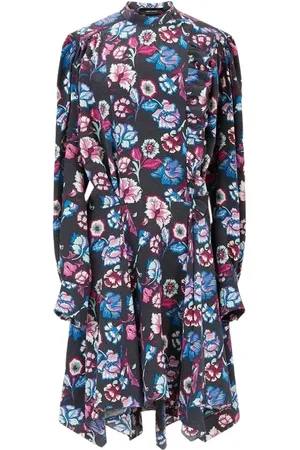 Isabel Marant Kjole, Dame, Blå, S, Elegant Kjole
