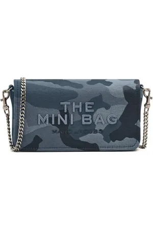 Marc Jacobs Taske, Dame, Blå, ONE SIZE, Uld, Stilfuld Skuldertaske til Daglig Brug