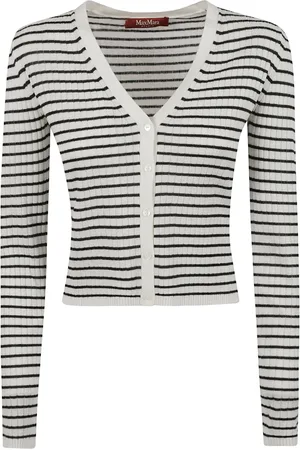 Max Mara Strik, Dame, Hvid, XS, Uld, Hvid Sweater Trieste