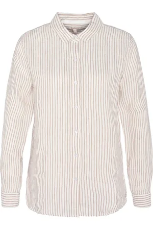 Barbour Bluser & Skjorter, Dame, , L, Linned, Linnedskjorte Elegant Stil