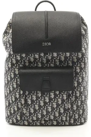 Dior Pre-owned, Dame, Hvid, ONE SIZE, Uld, Pre-owned Canvas dior-tasker