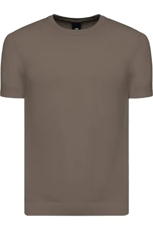 add Strik, Herre, Brun, L, Bomuld, Kortærmet T-Shirt