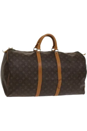 LOUIS VUITTON Pre-owned, Dame, Brun, ONE SIZE, Tyl, Pre-owned canvas tasker