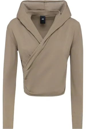 add Strik, Dame, Brun, XL, Bomuld, Korsstrikket TOP