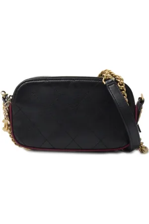 CHANEL Pre-owned, Dame, Sort, ONE SIZE, Uld, Pre-owned Laeder chanel-tasker
