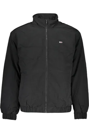 Tommy Hilfiger Jakke, Herre, Sort, S, Nylon, Tøj
