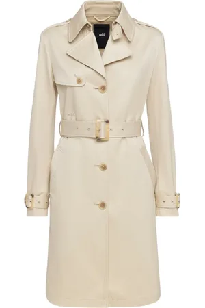 add Frakke, Dame, , 2XS, Bomuld, Enkeltrækket Trenchcoat