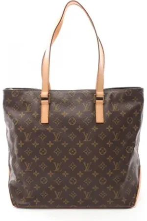 LOUIS VUITTON Pre-owned, Dame, Brun, ONE SIZE, Uld, Pre-owned canvas tasker