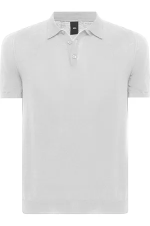 add Strik, Herre, Hvid, XL, Bomuld, LET Strikket Polo
