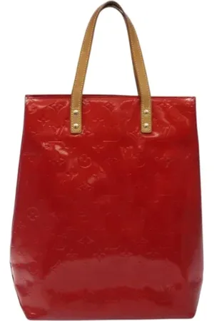 LOUIS VUITTON Pre-owned, Dame, Rød, ONE SIZE, Tyl, Pre-owned Laeder louis-vuitton-tasker